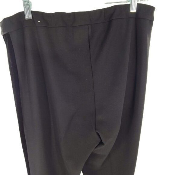 Soft Surrounding Women's Elastic Waist Legging Pant High Rise Solid Black Size L - Picture 6 of 10